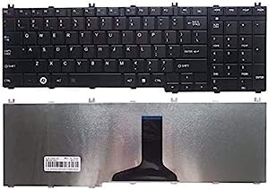 WISTAR Laptop Keyboard Compatible for Toshiba Satellite C650 C650D C655 C655D C660 C660D C665 C665D L550 L550D L650 L650D L655 L655D L670 L670D L675 (White)